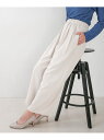 【SALE/20%OFF】ストレッチテーパードパンツ Bou Jeloud バブ / ブージュルード パンツ その他のパンツ ホワイト イエロー グリーン【RB...