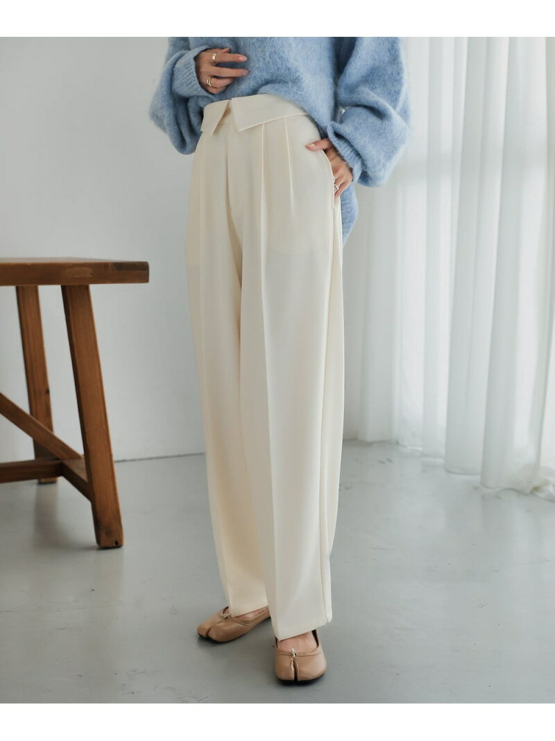 Rakuten - 【SALE／49%OFF】【低身長~高身長向けサイズあり】2WAYハイウエストスラックス Bab バブ / ブージュルード パンツ スラックス・ドレスパンツ ピンク ホワイト【RBA_E】[Rakuten Fashion]
