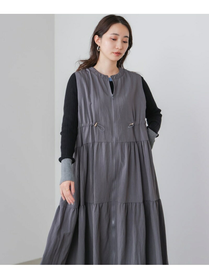 Rakuten - 【SALE／39%OFF】ティアードジレワンピース Bou Jeloud バブ / ブージュルード ワンピース・ドレス ワンピース ブラック【RBA_E】【送料無料】[Rakuten Fashion]