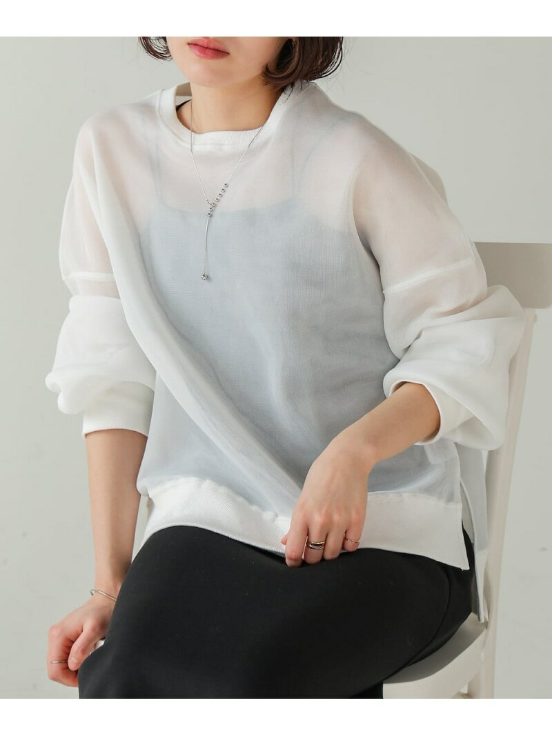 Rakuten - 【SALE／39%OFF】クリアダンボールプルオーバー Bou Jeloud バブ / ブージュルード トップス スウェット・トレーナー ブラック ホワイト【RBA_E】[Rakuten Fashion]