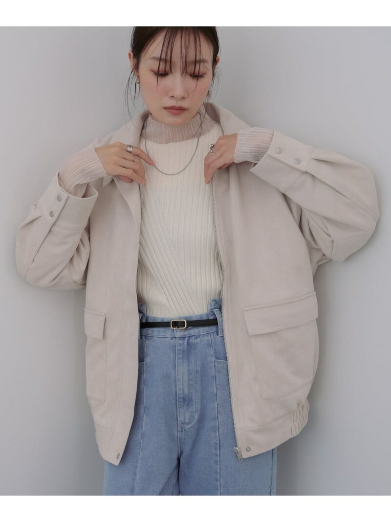 2WAYオーバーブルゾンジャケット Bab バブ / ブージュルード ジャケット・アウター ブルゾン・ジャンパ..