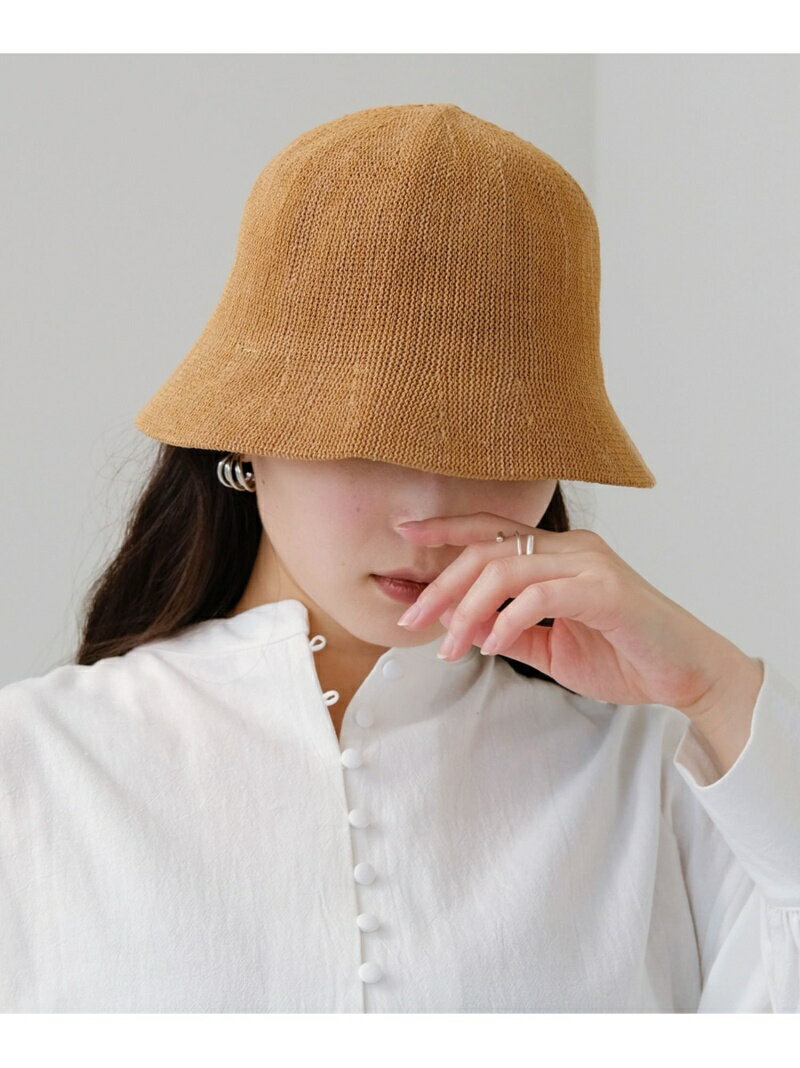 【SALE／50%OFF】リネンタッチバケットハット Bab バブ / ブージュルード 帽子 ハ...