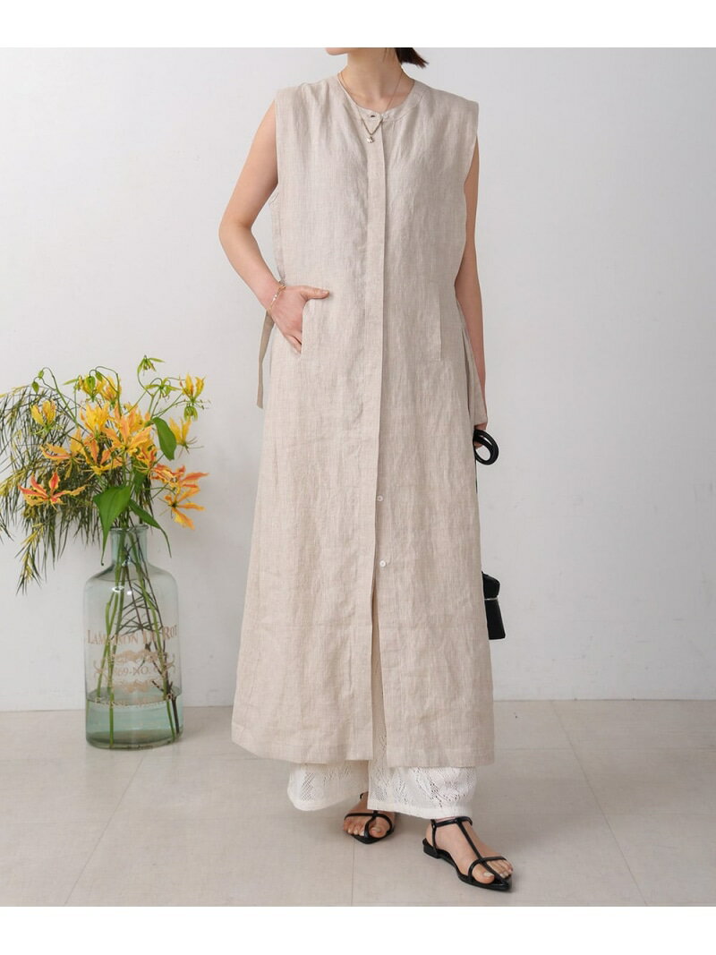 Rakuten - 【SALE／20%OFF】リネンタック切替ワンピース Bou Jeloud バブ / ブージュルード ワンピース・ドレス ワンピース ホワイト【RBA_E】【送料無料】[Rakuten Fashion]