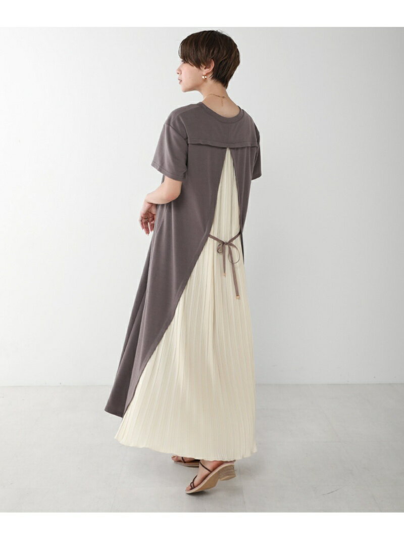 大流行中 ブージュルード Jeloudサイドレースウエストリボン付ワンピース Bou ひざ丈ワンピース Albinofoundation Org