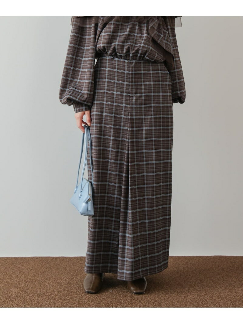 Rakuten - 【SALE／19%OFF】＜セットアップ着用可＞【低身長向けサイズあり】フロントタックIラインスカート Bab バブ / ブージュルード スカート ロング・マキシスカート【RBA_E】【送料無料】[Rakuten Fashion]
