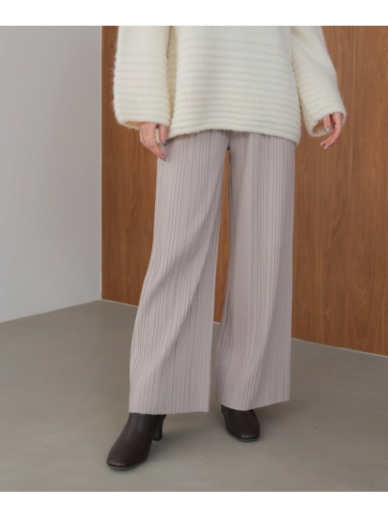 Rakuten - 【SALE／29%OFF】起毛プリーツパンツ Bou Jeloud バブ / ブージュルード パンツ その他のパンツ ブラウン ベージュ ブラック【RBA_E】【送料無料】[Rakuten Fashion]