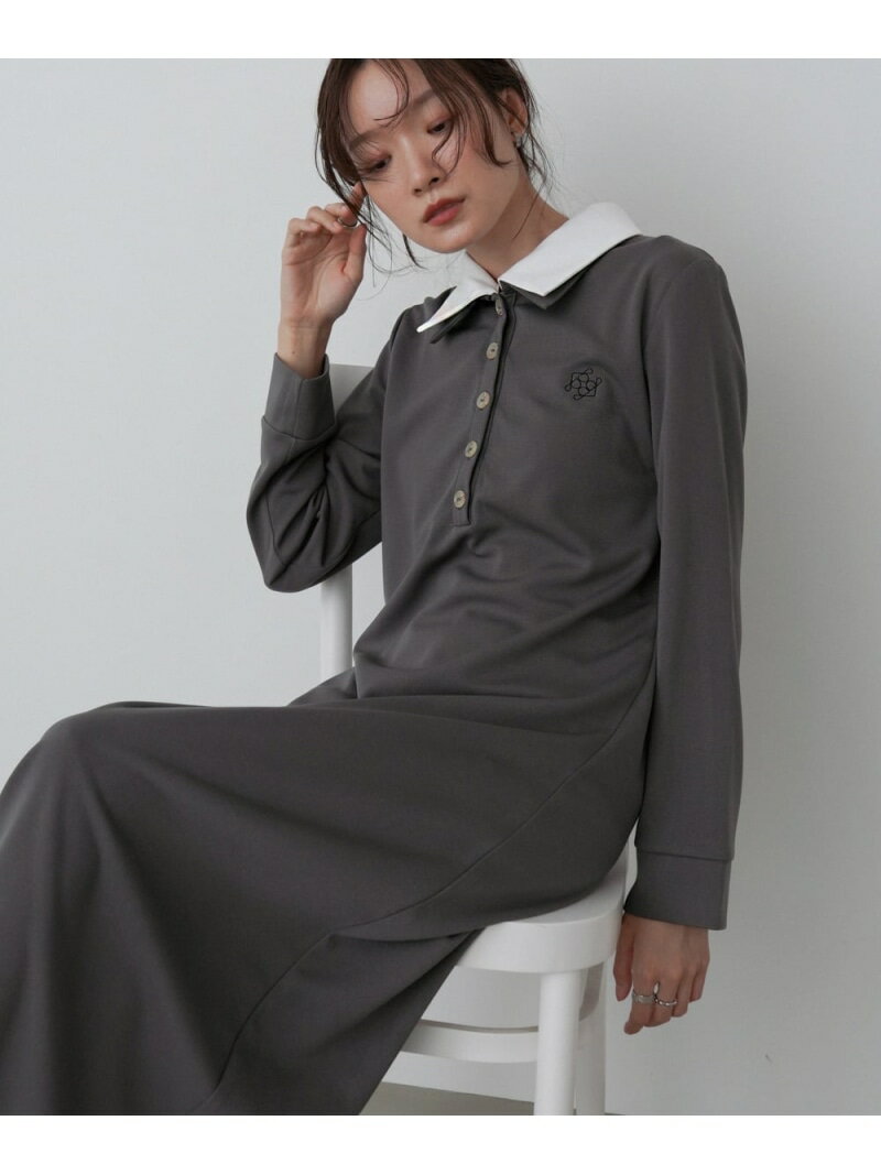 【SALE／10%OFF】【低身長~高身長向けサイズあり】2WAYダブルカラーワンピース Bab バブ / ブージュルード ワンピース・ドレス ワンピース ブラック【RBA_E】【送料無料】[Rakuten Fashion]のサムネイル