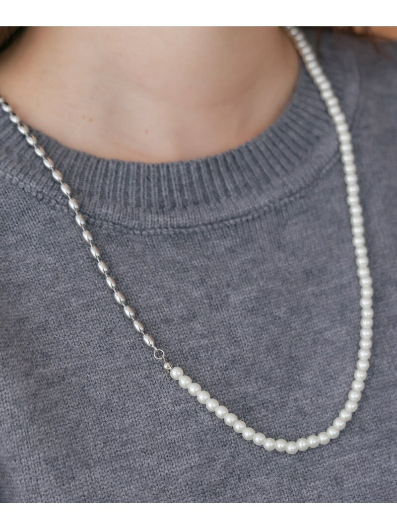 Rakuten - 【SALE／10%OFF】パール*メタルロングネックレス Bou Jeloud バブ / ブージュルード アクセサリー・腕時計 ネックレス ゴールド シルバー【RBA_E】[Rakuten Fashion]