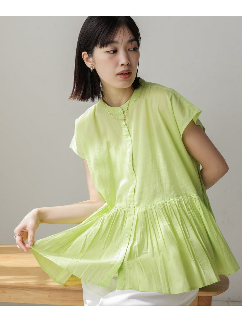 Rakuten - 【SALE／29%OFF】ボイルタックスキッパーブラウス Bou Jeloud バブ / ブージュルード トップス シャツ・ブラウス イエロー パープル ブラック【RBA_E】[Rakuten Fashion]