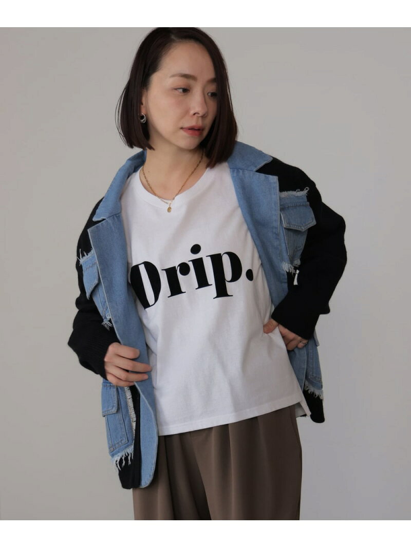 Rakuten - 【SALE／29%OFF】TGIFクルーTシャツ Bou Jeloud バブ / ブージュルード トップス カットソー・Tシャツ ブラック ホワイト【RBA_E】【送料無料】[Rakuten Fashion]