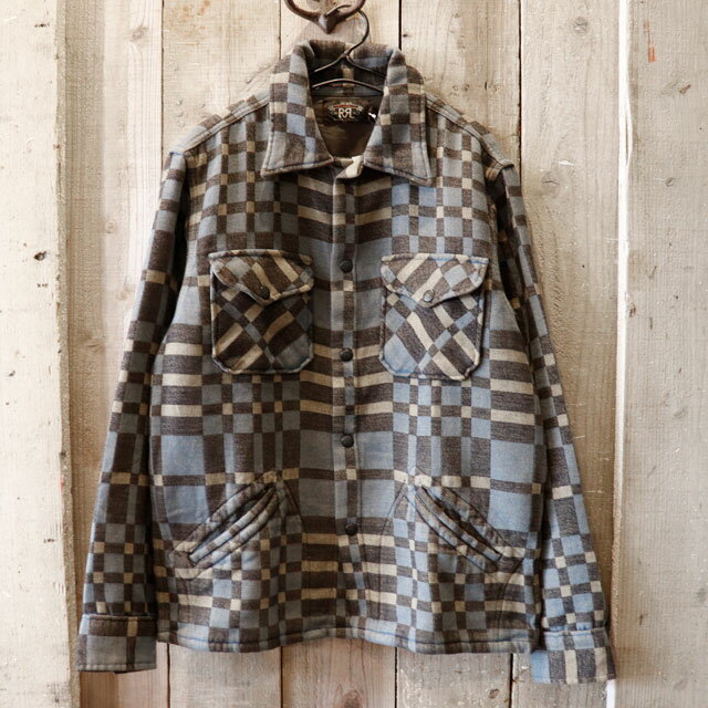【今だけの限定プライス!!Summerセール】RRL(ダブルアールエル ラルフローレン)ジャガードシャツジャケット【メンズ】のサムネイル