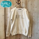 RRL(ダブルアールエル ラルフローレン)ロゴ スウェット【メンズ ステンシル 】