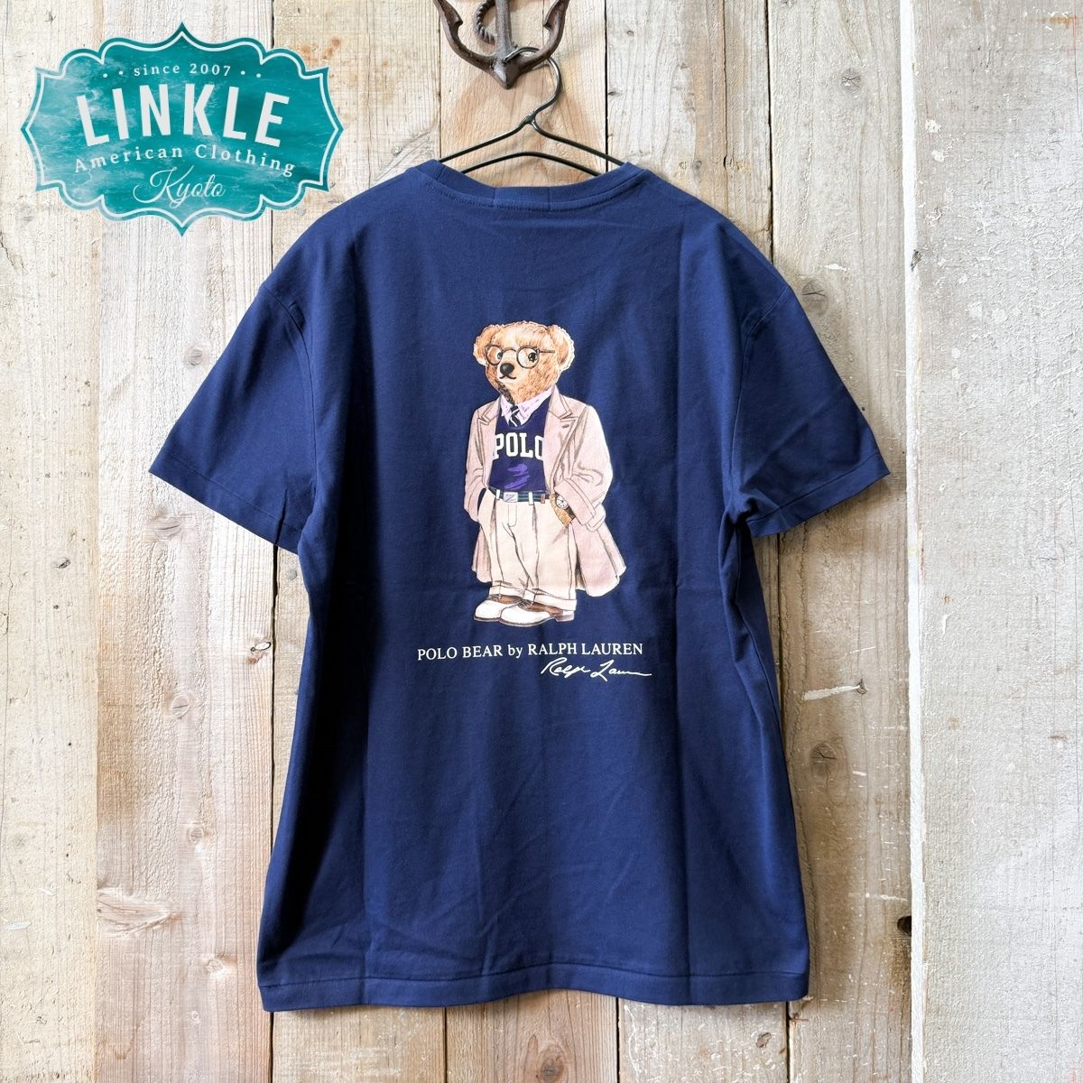 Polo Ralph Lauren(ポロ ラルフローレン)【ポロベア】 バックプリント Tシャツ【メンズ ポロベアー 熊 くま クマ 】(4.0)
