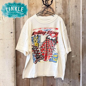 Abercrombie&Fitch(アバクロンビー&フィッチ)【The Rolling Stones】プリント Tシャツ【メンズ ローリングストーンズ ビンテージ風 バンド ミュージック MUSIC 】【 大きいサイズ 】