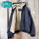 【SUMMERセール】Abercrombie&Fitch(アバクロンビー&フィッチ)裏ボア フーデッド デニム ジャケット【メンズ フリース 】