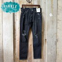 【セール】Abercrombie & Fitch(アバクロンビーアンドフィッチ)SKINNY ダメージ ジーンズ【メンズ スキニー デニム】