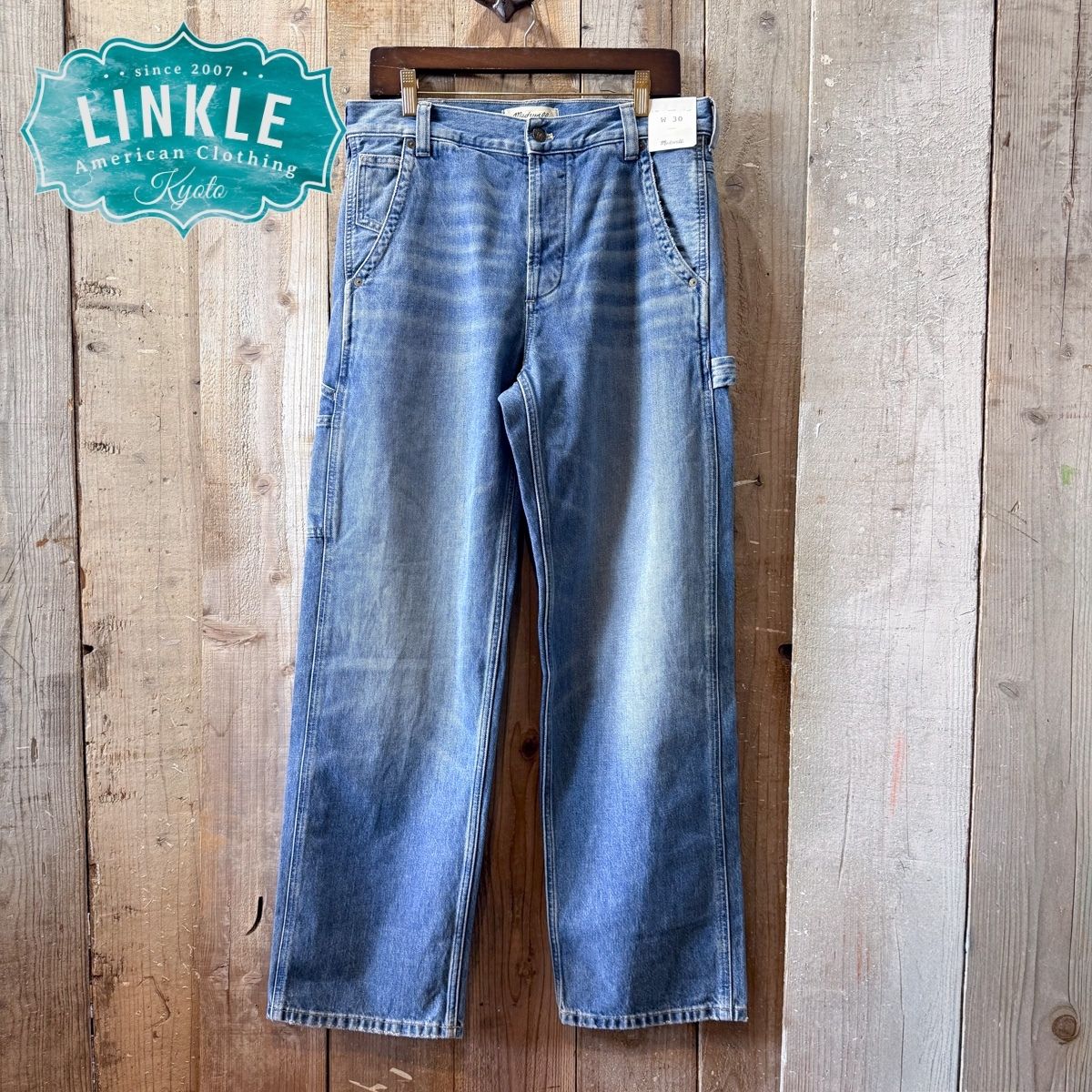 Madewell(メイドウェル)デニム ワーク パンツ【 メンズ ペインター ダンガリー ジーンズ 】