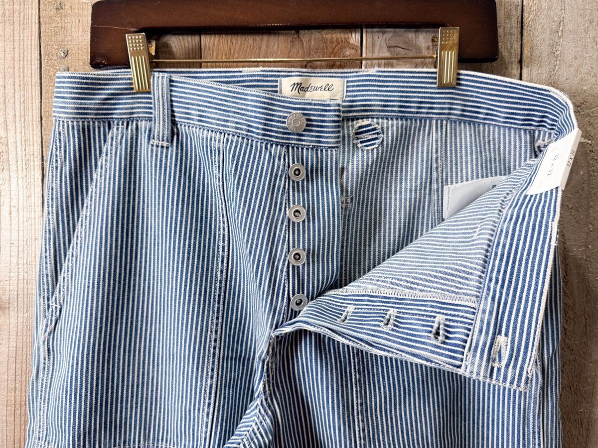 Madewell(�ᥤ�ɥ�����)�ҥå��꡼ ��� �ѥ�ġ� ��� �ڥ��󥿡� ���󥬥꡼ ��