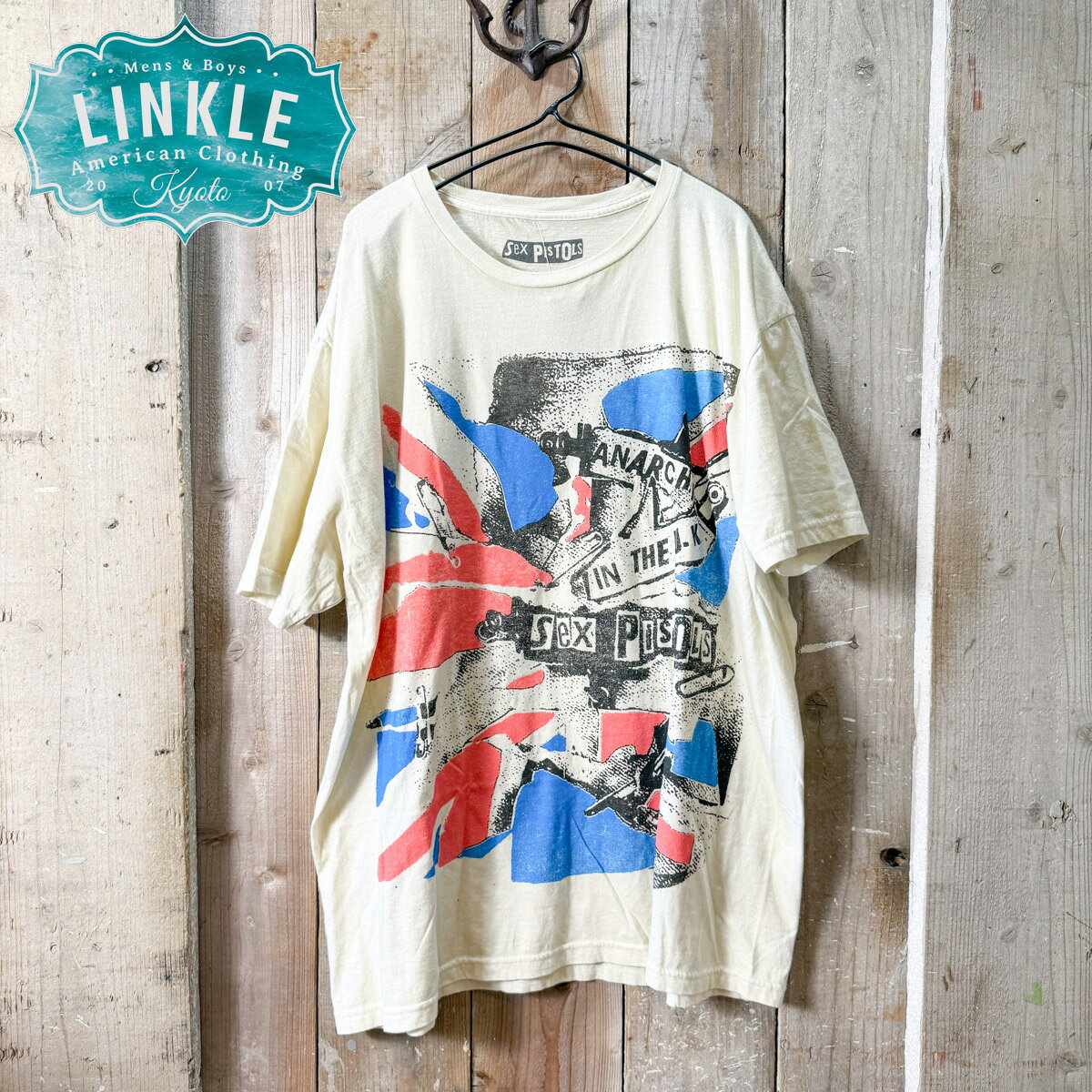 Rakuten - 【Sex Pistols】ビンテージ風 バンド Tシャツ【セックス ピストルズバンドT バンT 】