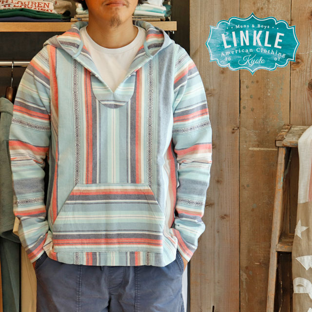 【レディース】Faherty Brand(ファリティブランド)メキシカン パーカ【 パーカー ポンチョ セラーペ サーフ カリフォルニア 】