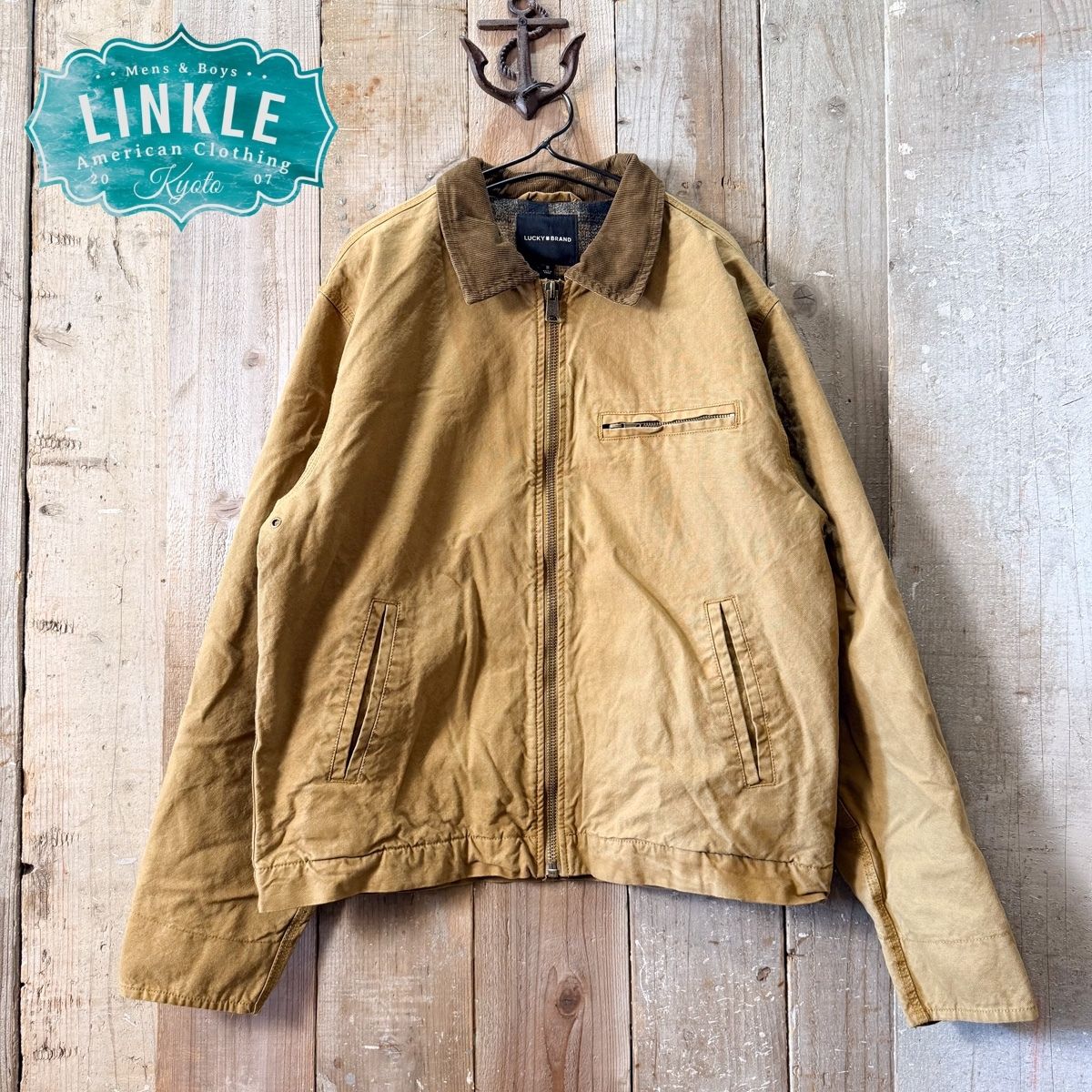 Lucky Brand(ラッキーブランド)キャンバス ワーク ジャケット【メンズ 】