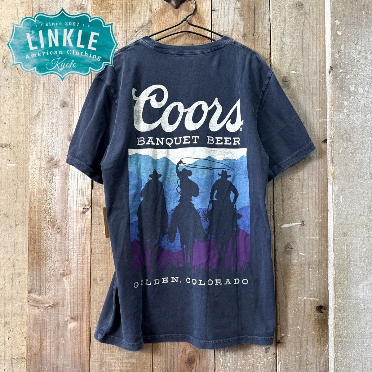 Rakuten - Lucky Brand(ラッキーブランド)【Coors】プリント Tシャツ【 クアーズ ビール ウェスタン カウボーイ 】