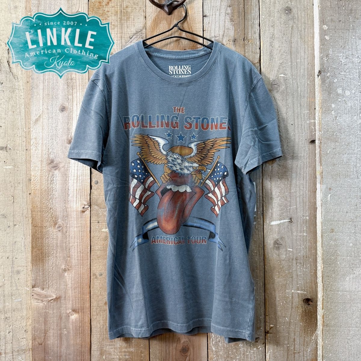 Rakuten - Lucky Brand(ラッキーブランド) 【The Rolling Stones】バンド Tシャツ【ローリングストーンズ バンドT バンT 】