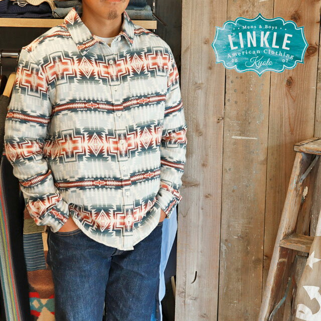 【レディース】Pendleton(ペンドルトン)ネイティブ フランネル シャツ【 ネルシャツ ネイティブ柄 チマヨ オルテガ 】