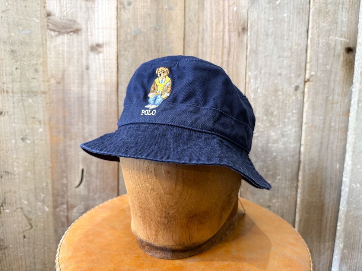 Polo Ralph Lauren(ポロ ラルフローレン)ポロベア ツイル ハット【 バケット チノ ...