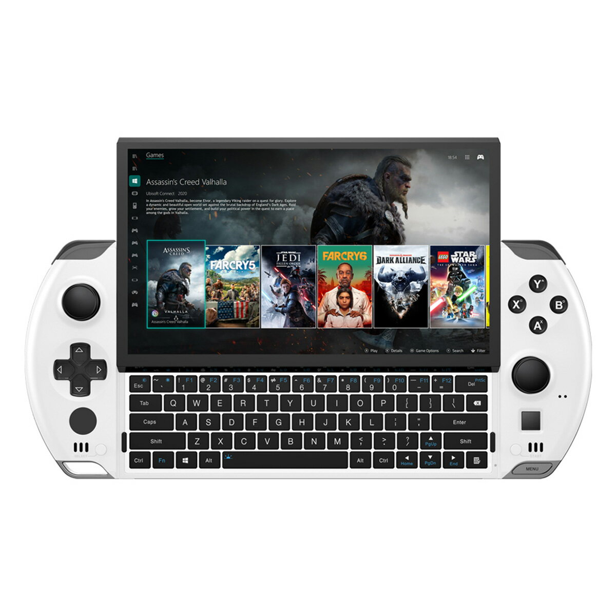 GPD WIN 4 2024 ݡ֥륲ߥPC ۥ磻 32GB ȥ졼2TB 饤ɼܡ 6 ХPC GPD WIN 4 2024 (8840U) 32GB/2TB-WH