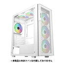 Segotep PCケース AXE5 ホワイト 強化ガラスパネル搭載のMicro ATX対応ミドルタワーPCケース AXE5 White