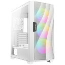 【訳あり品】Antec PCケース DF700 FLUX WHITE ホワイト ARGBファン 強化ガラスパネル搭載 冷却型ミドルタワーPCケース DF700 FLUX WHITE