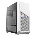 【訳あり品】Antec PCケース DP502 FLUX ホワイト 強化ガラスパネル採用の冷却型ミドルタワーPCケース DP502 FLUX WHITE