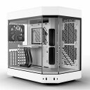 HYTE PCケース Y60 スノーホワイト ピラーレス式パノラマガラス採用のミドルタワーPCケース Y60 Snow White(2)