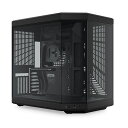 HYTE PCケース Y70 ブラック 独自のピラーレス式パノラマ強化ガラスを搭載したミドルタワーPCケース Y70 Black