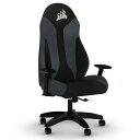 CORSAIR TC60 ゲーミングチェア グレー／ブラック 通気性の良いファブリック素材 コルセア FABRIC Chair CF-9010035-WW Grey 送料無料 1