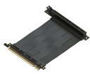 ライザーケーブル PCI Express3.0 90度ソケット 折り曲げ可能 10cm テレワーク 在宅ワーク パソコン パーツゲーミングPC ゲーミングPC自作 ゲーミングPCカスタム【LINKUP】