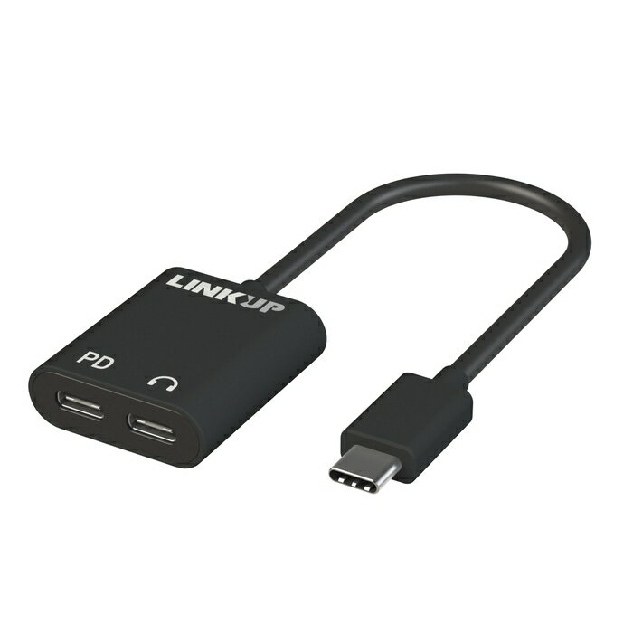 充電専用USB Cタイプと、オーディオ用USB Cタイプ各1ポートをもつアダプターです。USB Cタイプヘッドセットでオーディオを楽しみながらデバイスの充電ができます。スマートフォンなど、USB Cタイプで接続できるほとんどのデバイスに対応しています。【製品仕様】・USB Cタイプ、オーディオジャック各1ポート・モトローラ・Motoシリーズには対応していません。メーカー：LINKUP 1年間のメーカー保証付き ※注意※モニターの発色の具合によって実際のものと色が異なる場合がございます。