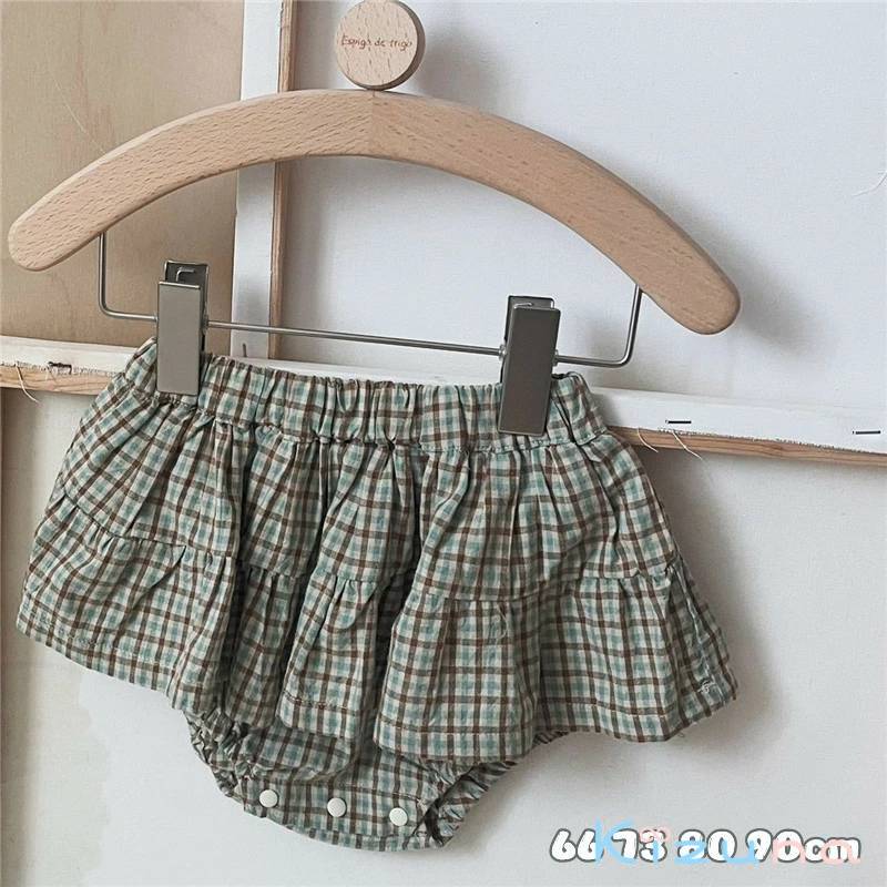 布帛 べビー服 赤ちゃん ボトムス ベビーウェア子供服 女児 短パンツ バルーンパンツ 綿 かわいい ベビー服 シンプル