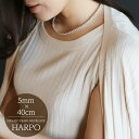 【HARPO ハルポ アルポ】NAVAJO PEARL 5mm×40cmネックレス シルバーパール ナバホパール