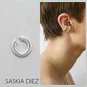 【SASKIA DIEZ サスキア ディツ】SILVER BOLD EAR CUFF NO2 イヤーカフ　シルバー