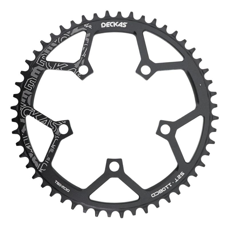 バイク チェーンリング 110BCD 36歯-56歯 ラウンド ロード バイク チェーンリング ナロー ワイド 歯 5アーム アルミニウム 軽量 For Force Red Rival s350 s900