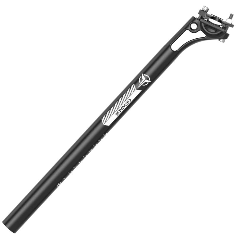 自転車 シートポスト 27.2/ 30.9/ 31.6mm 軽量 長さ400mm アルミ製 (GE-P007)