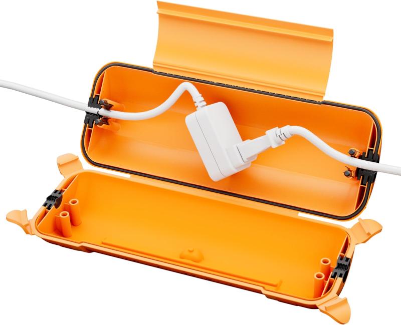 RESTMO 防水 コンセントボックス 耐候性 延長コード 屋外 防雨型 カバー イルミネーション ホリデー照明用 プラグ 保護 大型