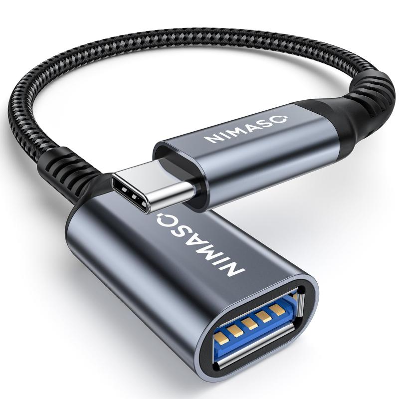 USB C 変換 アダプタ (Type C - USB 3.0 メス) 20CM OTG ケーブル タイプC 変換コネクター