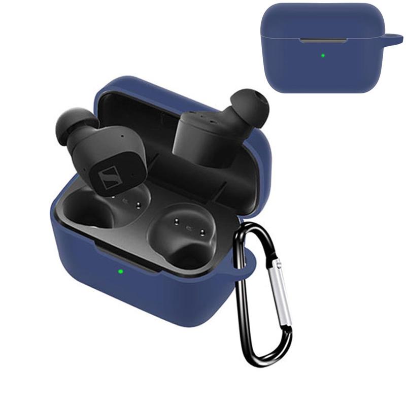 Sennheiser CX Plus True Wireless SE 用 ケース カバー ゼンハイザー（Sennheiser） CX Plus True Wireless SE用保護カバー 保護ケース シリコンケース 装着充電可能 全面保護 落下防止