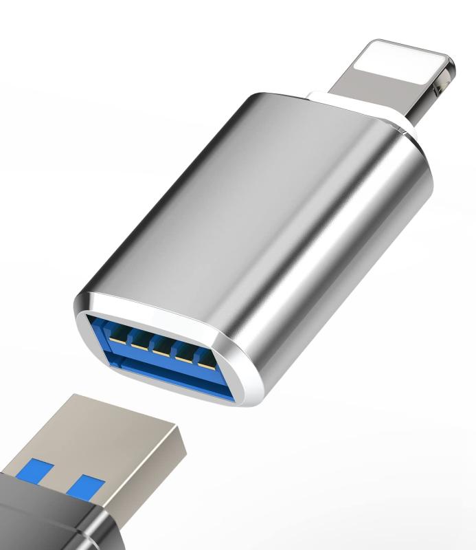 ning USB変換OTGアダプタiPhoneライトニングusb3.0アダプターアップルカメラコンバーターApple MFI認証アイフォンusb-aデータ移行バックアップ繋ぐあだぷたー