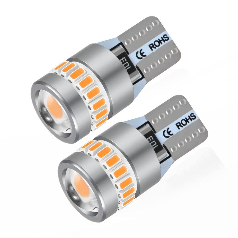 乐天商城 - T10 LED ポジションランプ 爆光 ホワイト ブルー アンバー