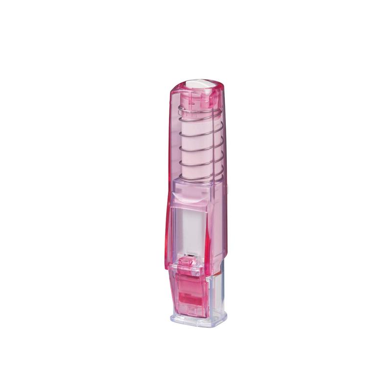 印鑑ホルダー はん蔵 透明ピンク HLD2T.13