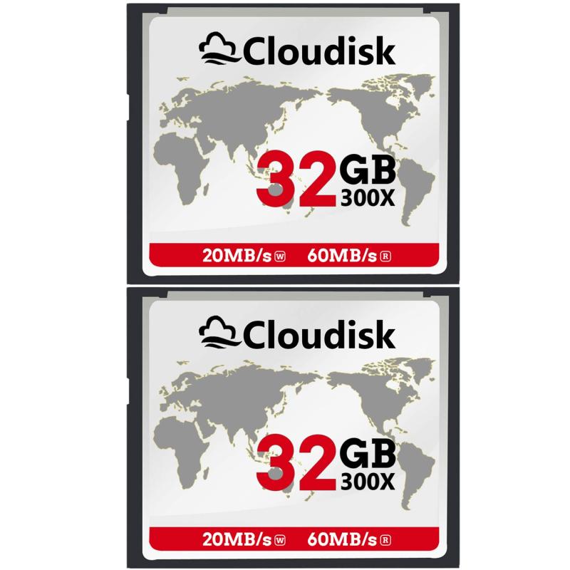 2Pack Compact Flash Card (32GB)